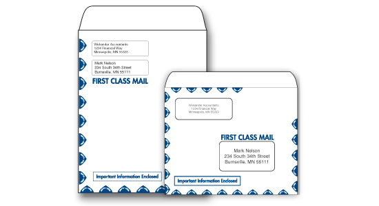 Accutax® Compatible Slip Sheet Envelopes