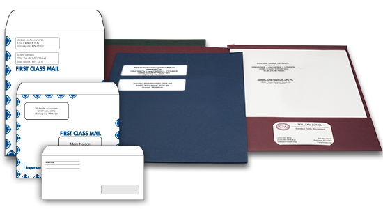 Accutax® Compatible Slip Sheet Folders And Envelopes