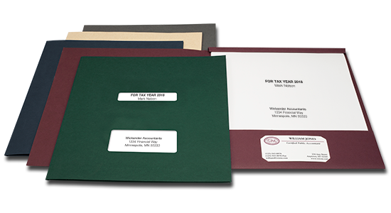 Accutax® Compatible Slip Sheet Folders