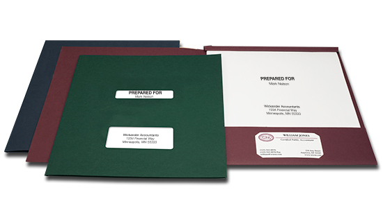 Accutax® Compatible Slip Sheet Folders