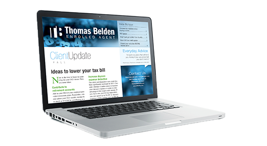 Digital Client Newsletters For Accounting And Tax Professionals