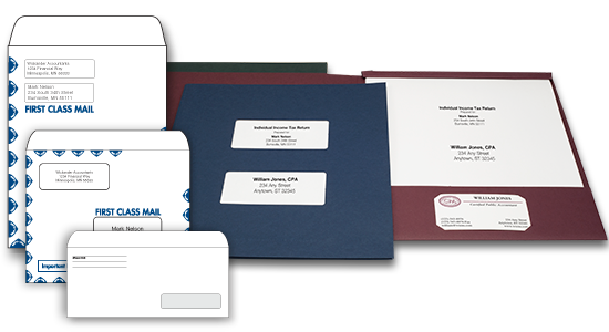 Intuit® Compatible Slip Sheet Folders And Envelopes