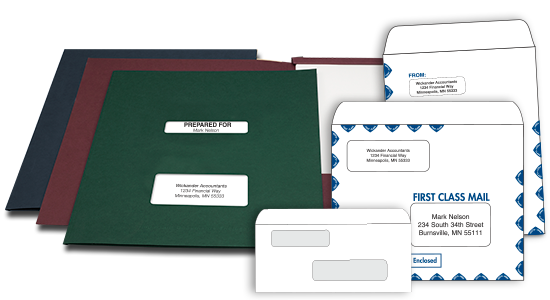 Accutax® Compatible Slip Sheet Folders And Envelopes