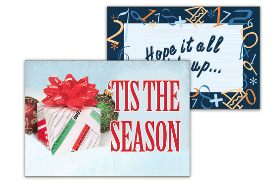 Accounting & Tax Postcard Greetings