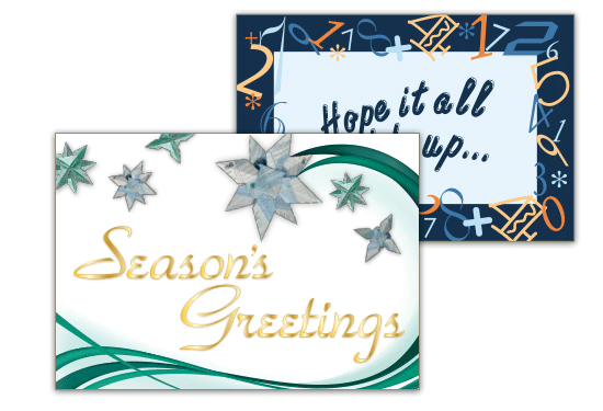Accounting & Tax Postcard Greetings