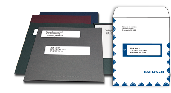 TaxAct® Compatible Slip Sheet Folders And Envelopes