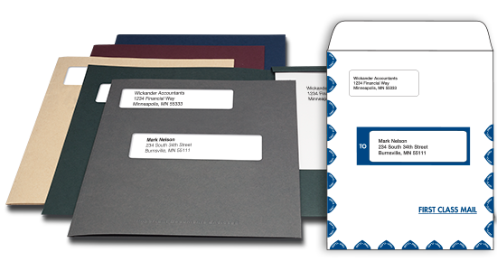 TaxAct® Compatible Slip Sheet Folders And Envelopes
