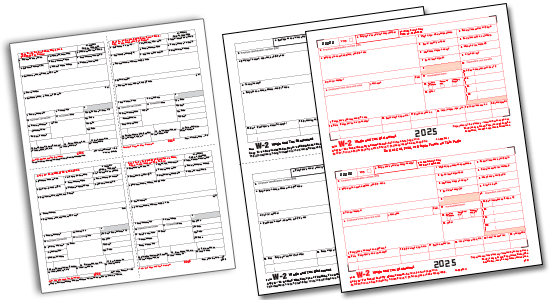 W-2 Tax Forms, Lowest Prices Guaranteed, Government Approved