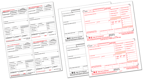 W-2 Tax Forms, Lowest Prices Guaranteed, Government Approved
