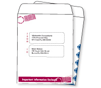 ATX® Compatible Slip Sheet Center Cut Envelopes