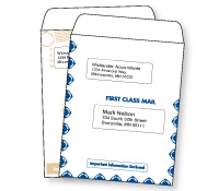 ATX® Compatible Slip Sheet Return Cut Envelopes
