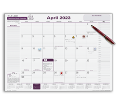 TAXdate Desk Calendar