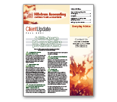 Client Update Newsletter