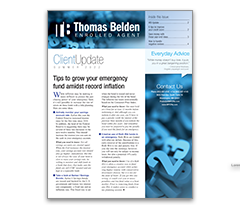 Client Update Newsletter