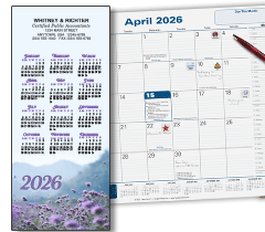 Calendars for accounting and tax professionals