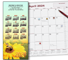 Calendars for accounting and tax professionals