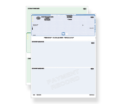 Pre-printed Laser Checks
