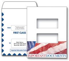 Tax Software Slip Sheet Folders and Envelopes