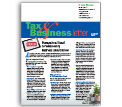 Tax & Business Newsletter