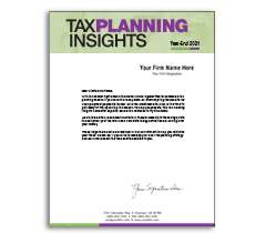Tax Planning Insights Newsletter
