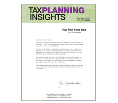 Tax Planning Insights Newsletter