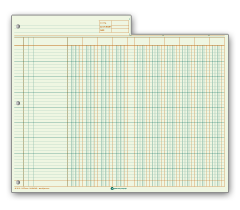 Oversize Accounting Workpapers