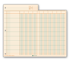 Oversize Accounting Workpapers