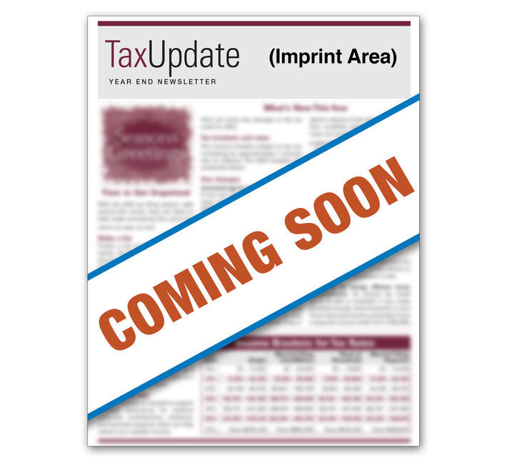 Image for item #03-001: Year-End Tax Update Newsletter 2026 Imprinted