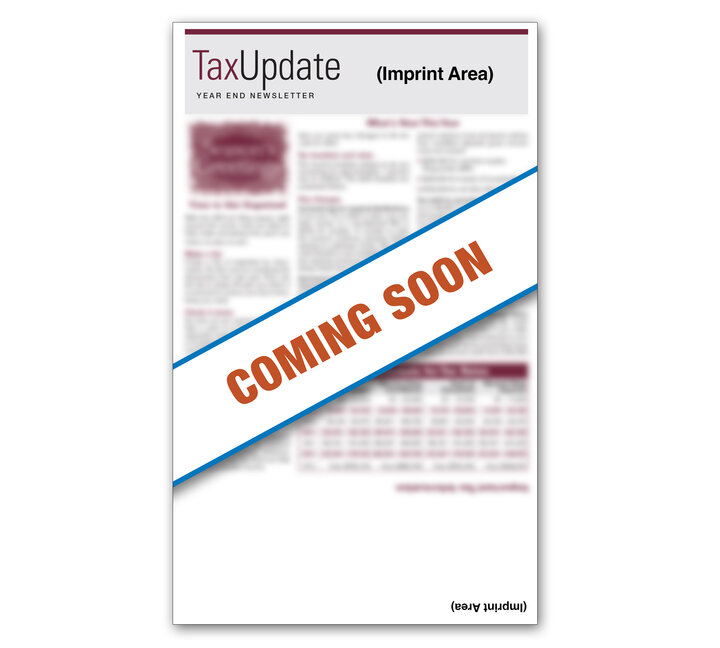 Image for item #03-051: Year End NEWSLETTER - SELF MAILER 2026 Imprinted