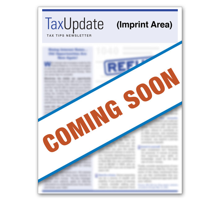 Image for item #03-801: TAX TIPS Newsletter 2024 Imprinted