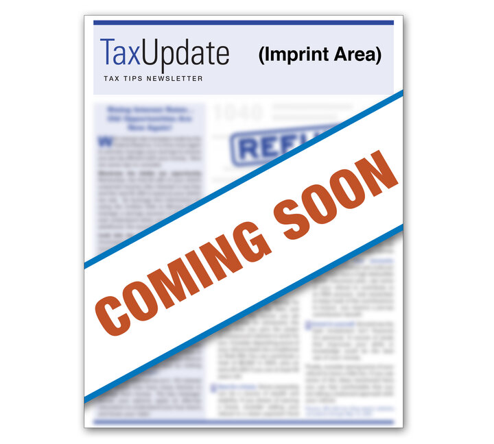 Image for item #03-801: TAX TIPS Newsletter 2026 Imprinted
