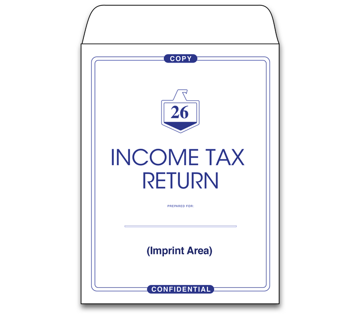 Image for item #07-111: 10 x 13" 2026 LARGE Copy Envelope Imprinted