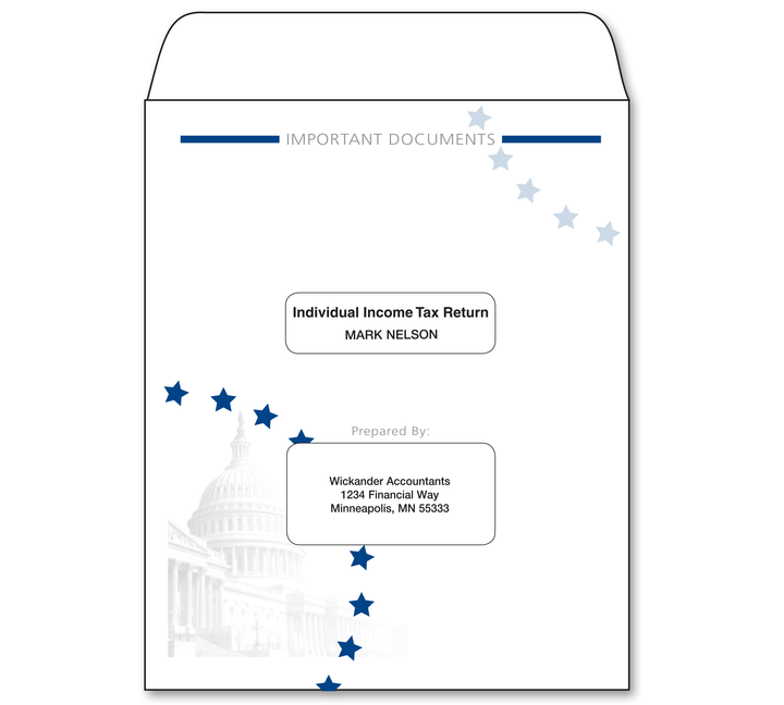 Image for item #07-761: MultiTax Envelope: STARS Spotlight Presentation