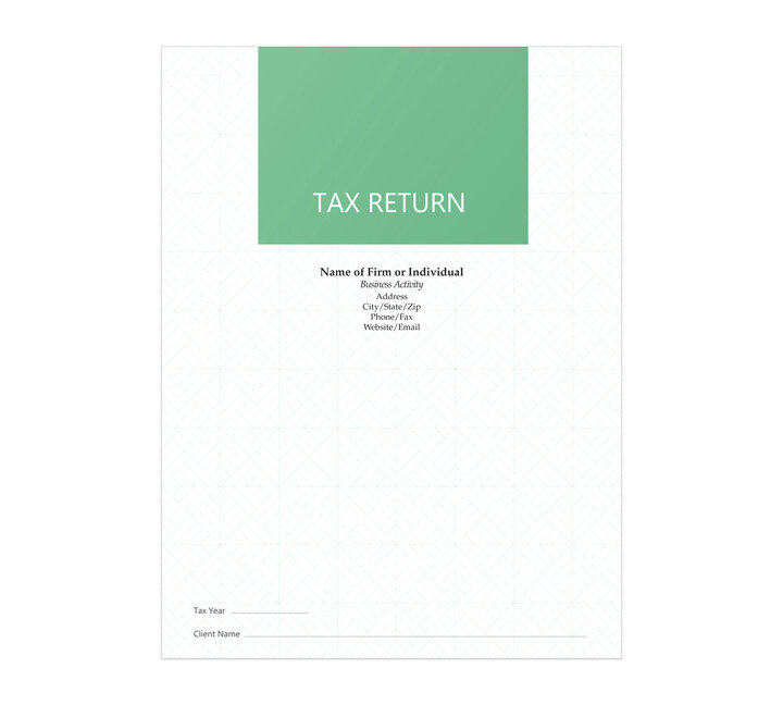 Image for item #10-911_322: Tax Pattern