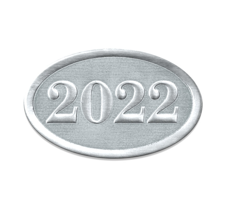 Image for item #40-2022s: 2022 Tax Year Seals (Silver)