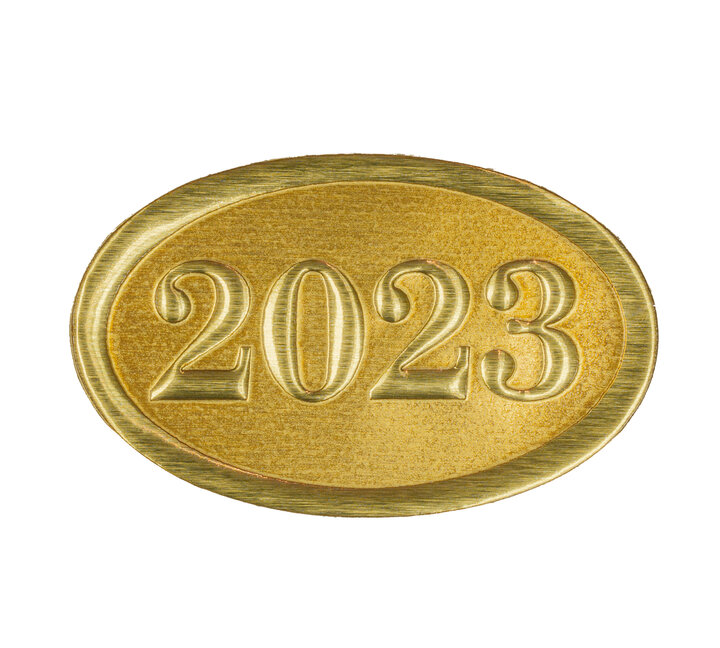 Image for item #40-2023g: 2023 Tax Year Seals (Gold)