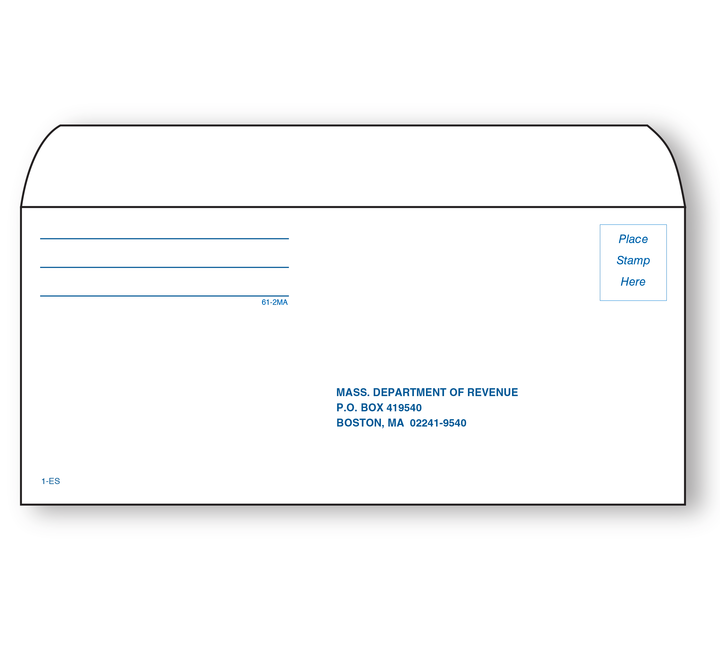 Image for item #61-2MA: #9 Mass. Est Pay Env  (50 pk)