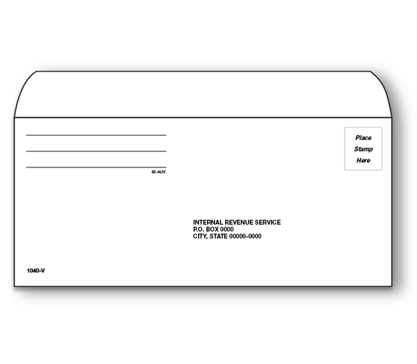 Image for item #62-000: Electronic Filing Voucher Envelope - 50/Pkg