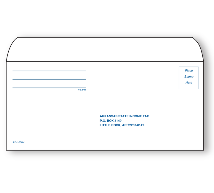 Image for item #62-2AR: #9 Arkansas efile payment VOUCHER Env  (50 pk)