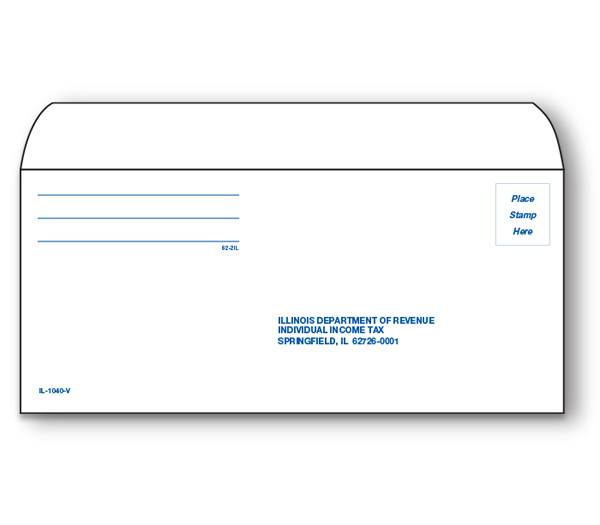 Image for item #62-2IL: #9 Illinois VOUCHER Env  (50 pk)