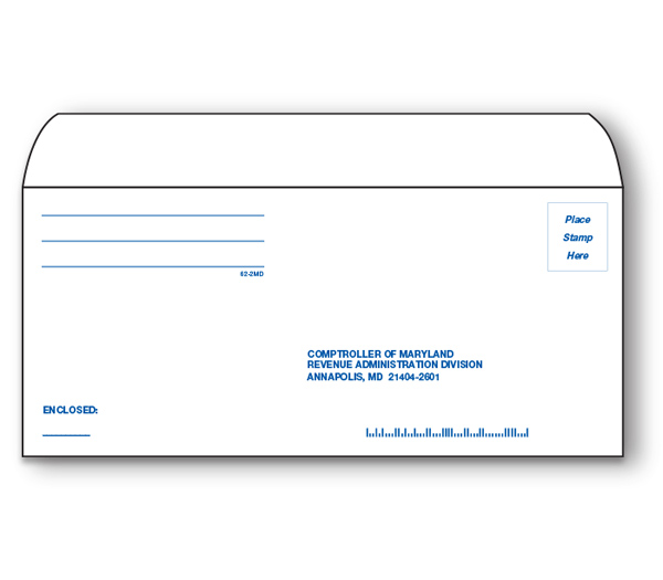 Image for item #62-2MD: #9 Maryland VOUCHER Env  (50 pk)