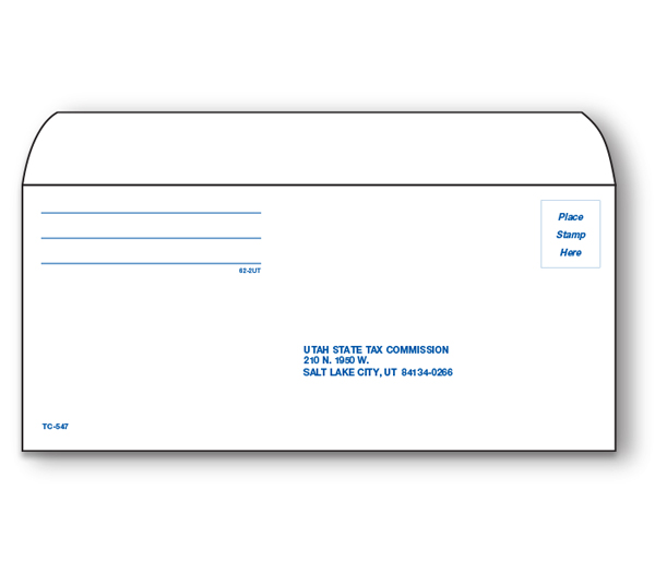 Image for item #62-2UT: #9 UTAH Payment VOUCHER Env  (50 pk)