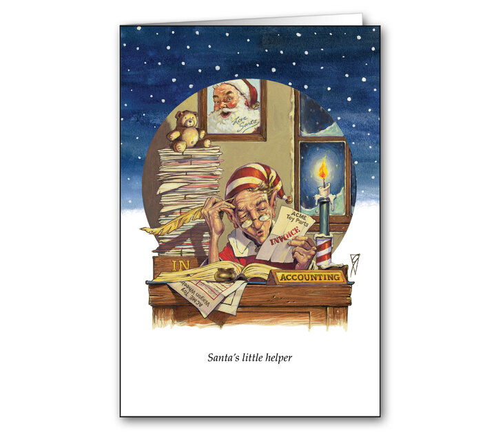 Image for item #70-6021: Unsung Hero Greeting Card - (25/Pack)