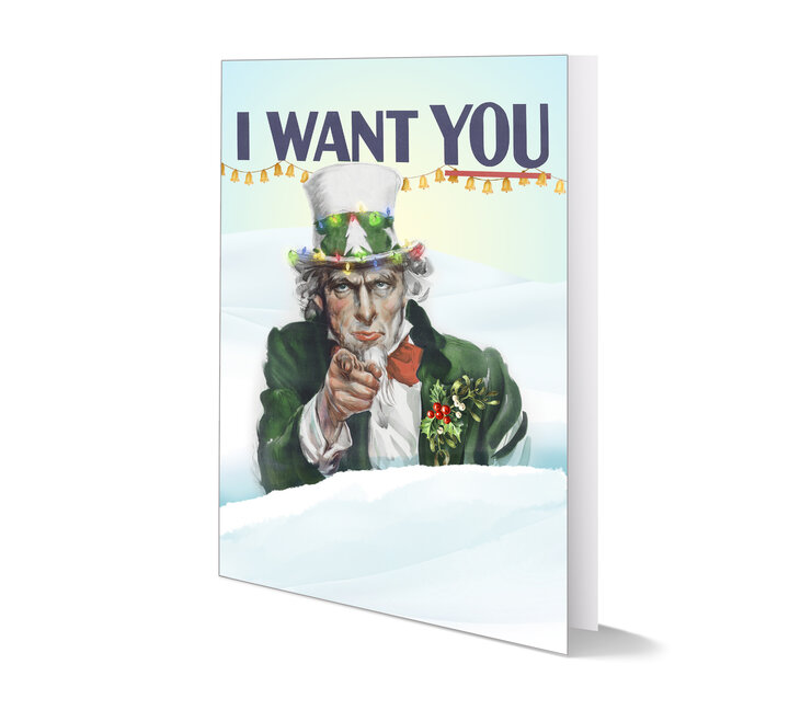 Image for item #70-6033: Sam's Holiday Request Greeting Card