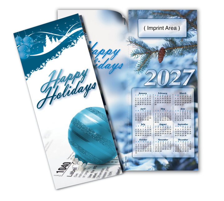 Image for item #70-6501: Greeting Card Calendar 2027 - (25/Pack)