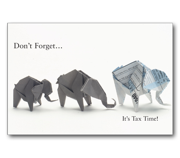 Image for item #70-785: 1040 Elephant Herd Postcard (25/Pack)