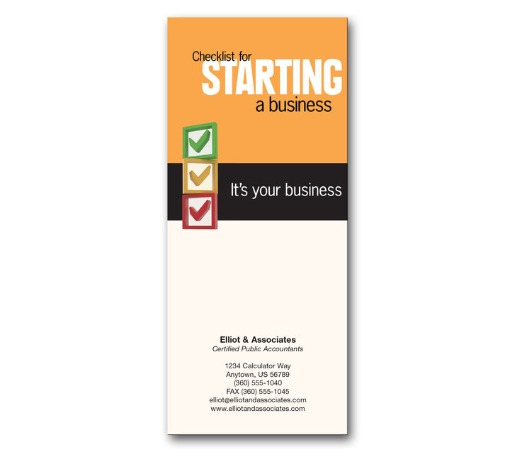 Image for item #72-5011: Starting a Business Brochure