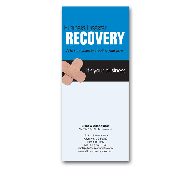 Image for item #72-5081: Business Disaster Recovery Brochure