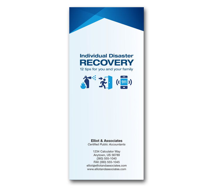 Image for item #72-5091: Individual Disaster Recovery Brochure