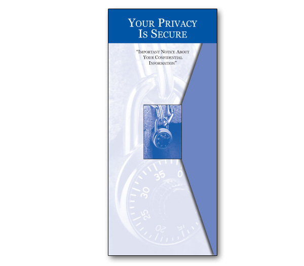 Image for item #72-720: Privacy NON-Disclosure Brochure
